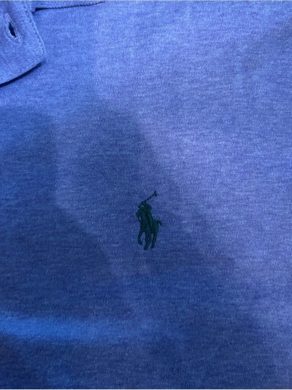 Ralph Lauren Men’s Light Purple Polo with Green Pony